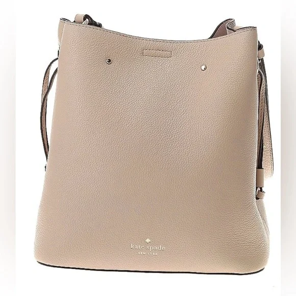NWOT Kate Spade Marti Bucket Bag Cream beige purse - Picture 3 of 14